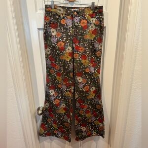 WRANGLER WOMEN'S BLOOM PRINT WANDERER FLARE JEANS HIGH RISE